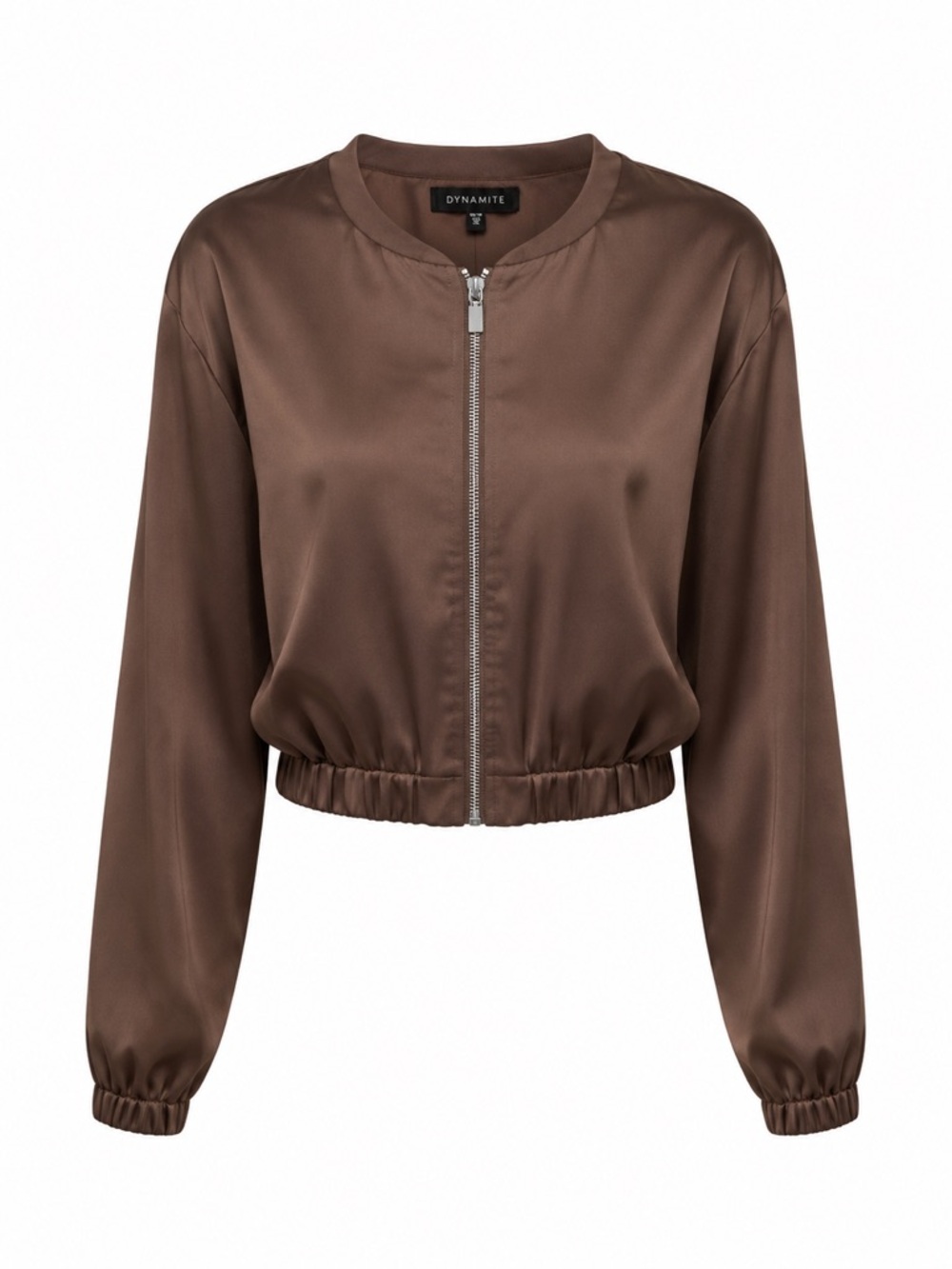 ✩ 2/$25 ✩ Dynamite Mauve/Purple Satin Bomber Jacket, Size XS